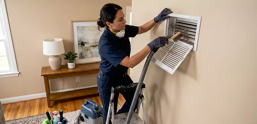 AC Vent Cleaning in Quincy