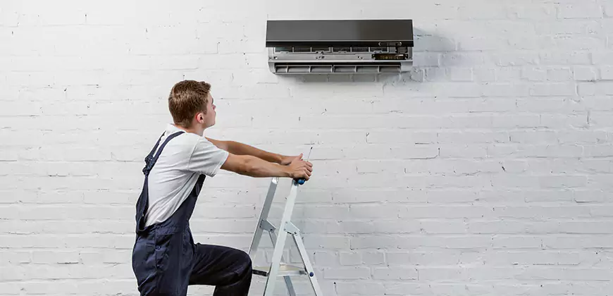 Split Air Conditioner Installation in Quincy