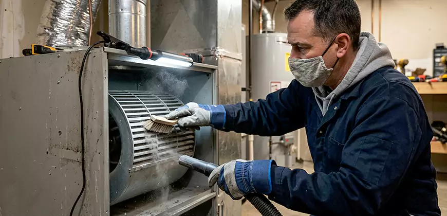 Commercial Vent Decontamination in Quincy