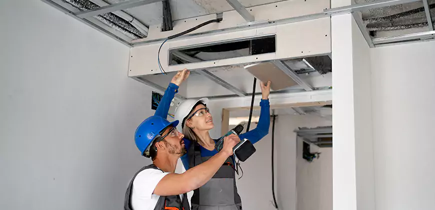 Duct Insulation and Condensation Repair in Quincy