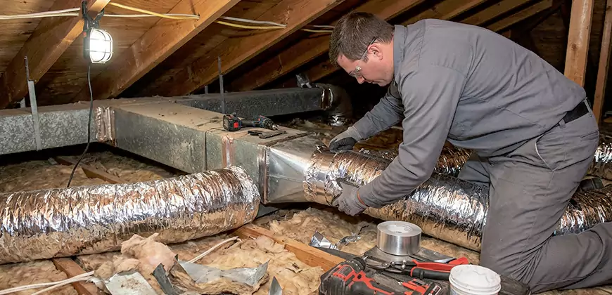 Furnace Ductwork Replacement in Quincy
