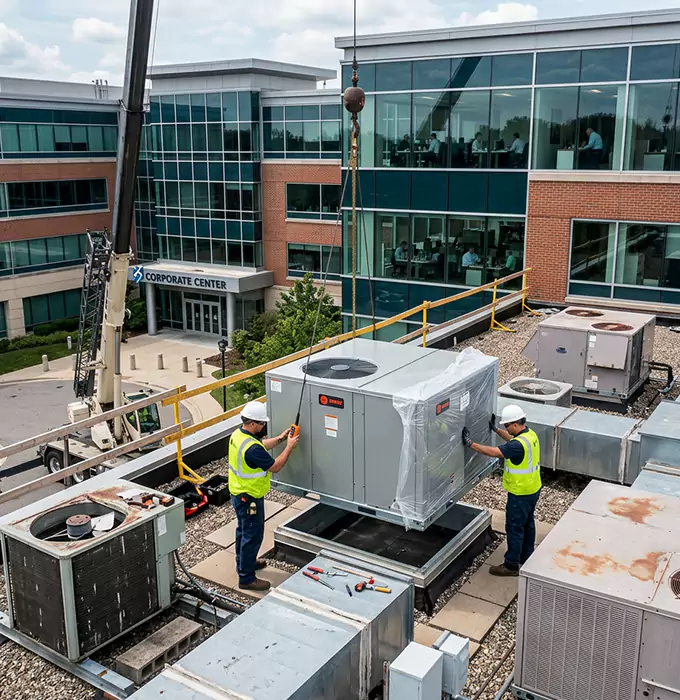 Why Quincy Businesses Choose Quincy HVAC Repairs for Commercial AC Replacement?